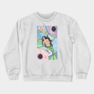 The Empress Tarot Watercolor 2 Crewneck Sweatshirt